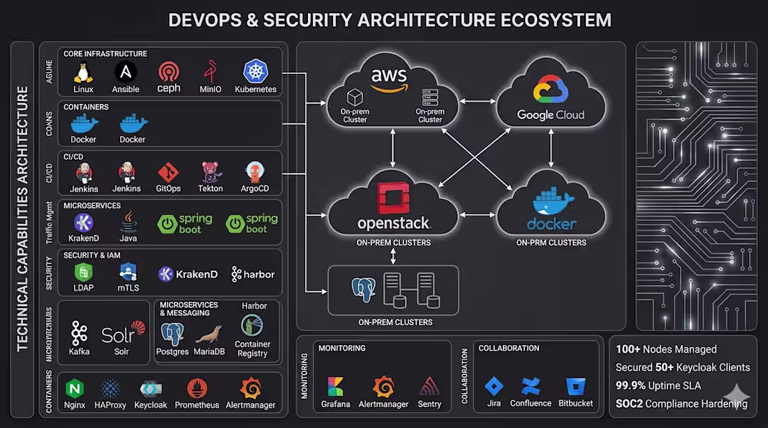 Cover image for Experienced DevOps & Infrastructure Engineer