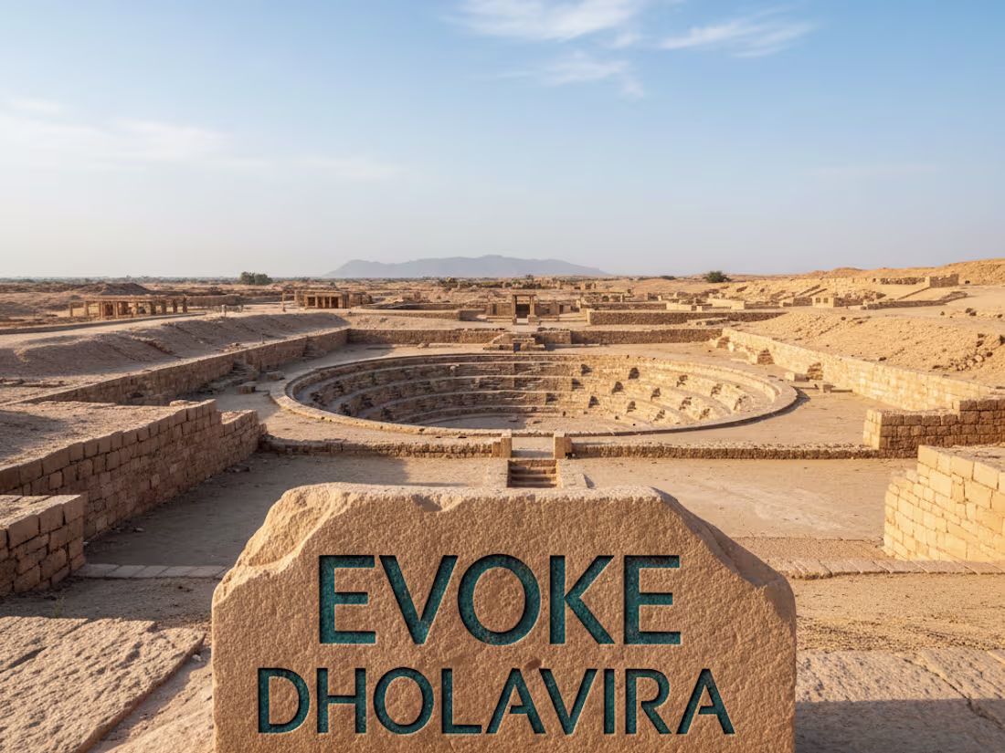 Cover image for Evoke Dholavira: A Cultural Gateway to the Indus Valley