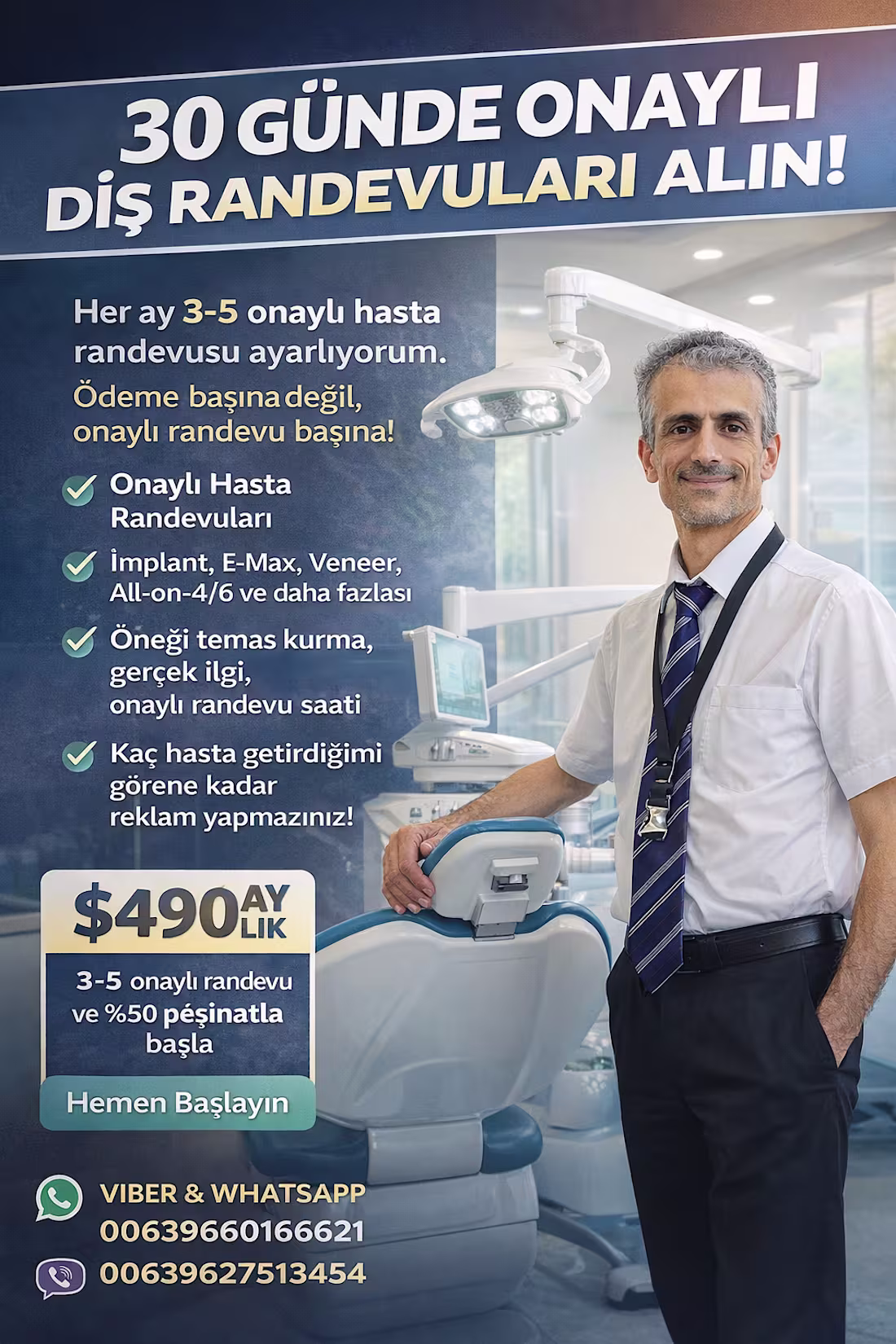 Cover image for Diş Kliniğiniz İçin Hazır Hastalar – 30 Gün İçinde Garantili ..