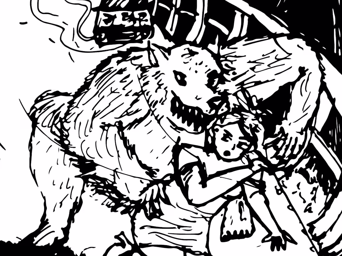 Cover image for Monster Metal T-Shirt Illustration