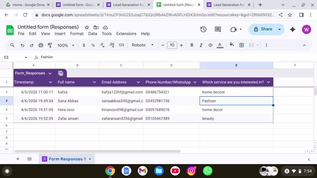 Cover image for Automated Lead Generation: Google Forms