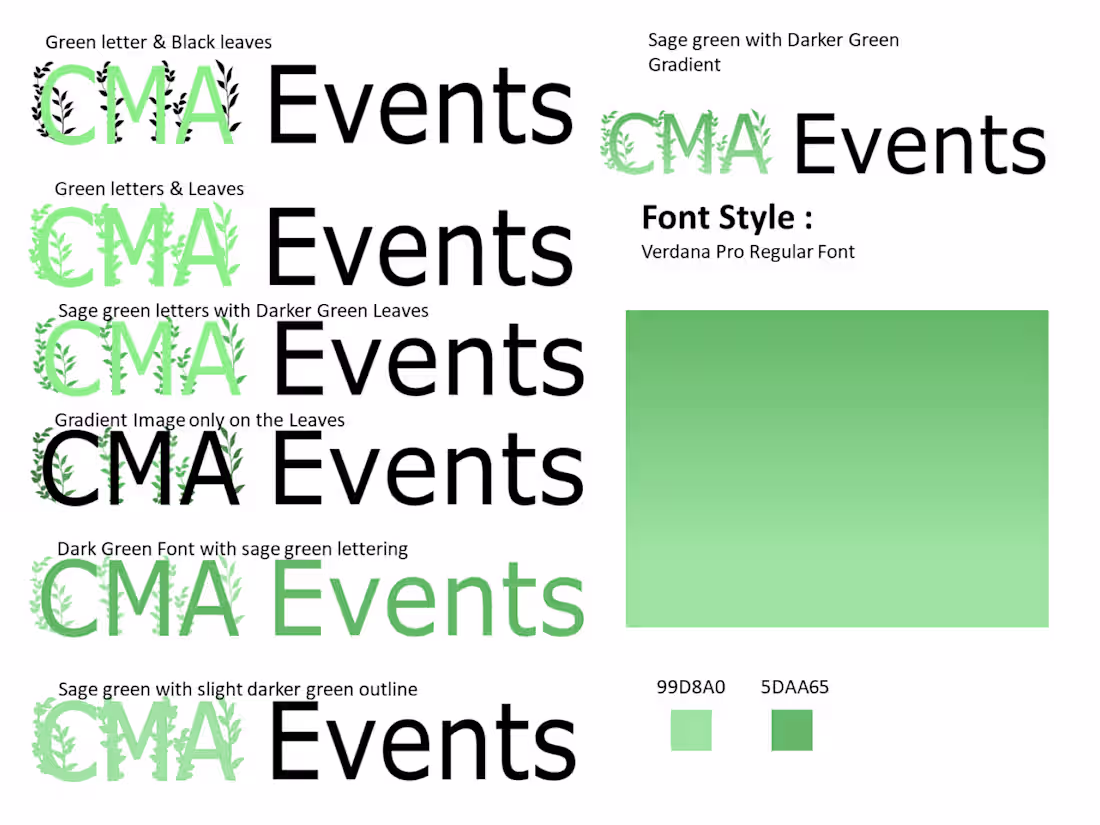 Cover image for CMA Events Logo Design