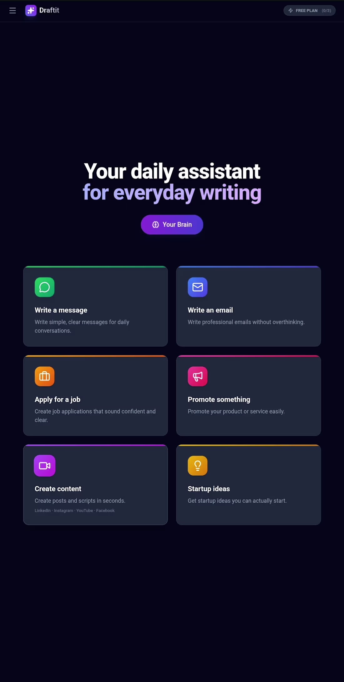 Cover image for AI writing assistant built when
