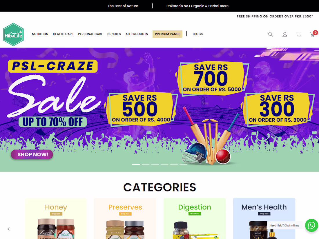 Cover image for Herbal Medicines Pakistan | Herbal products online | HibaLife