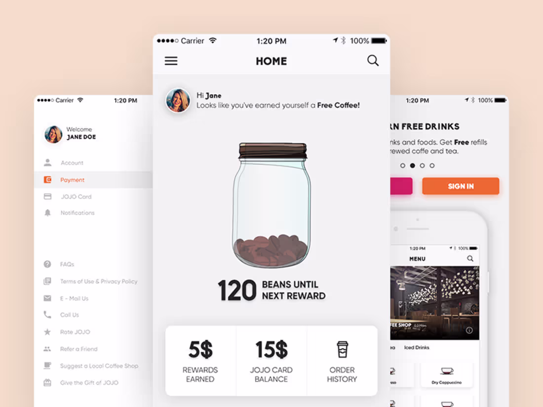 Cover image for Coffee Shop App