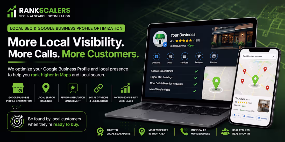 Cover image for Local SEO & Google Business Profile Optimization