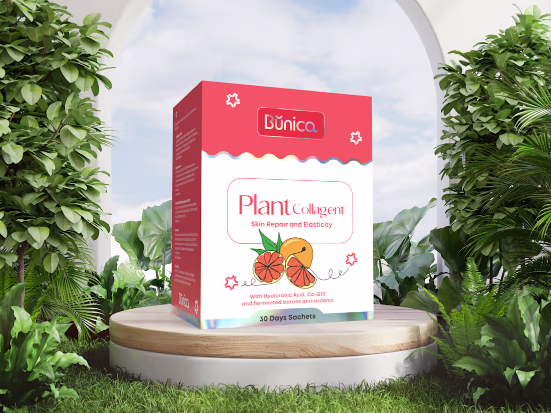 Cover image for Plant Collagen Packaging Design
