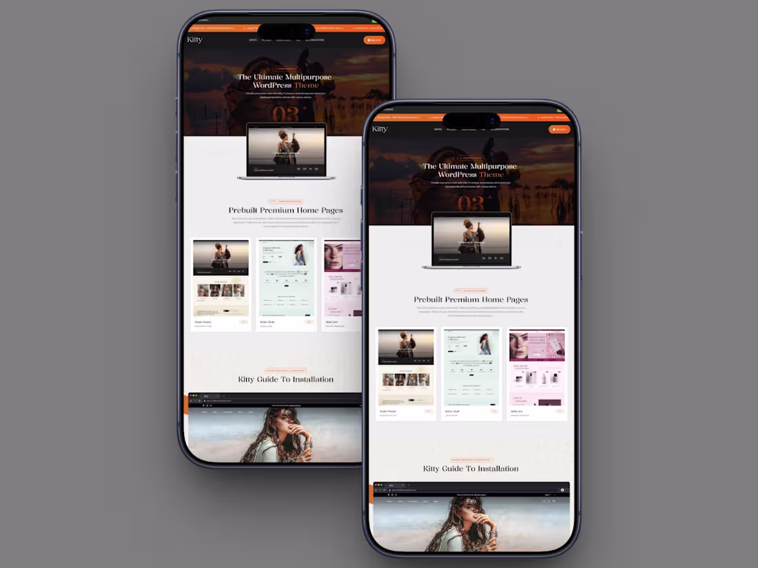 Cover image for Designed a modern, mobile-first landing