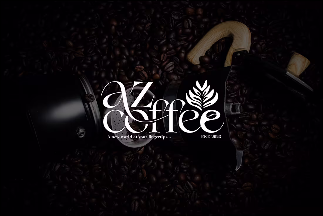 Cover image for AZ Coffee Brand Identity Design