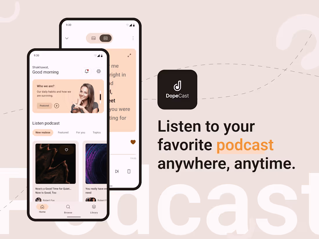 Cover image for Dopecast - Podcast platform