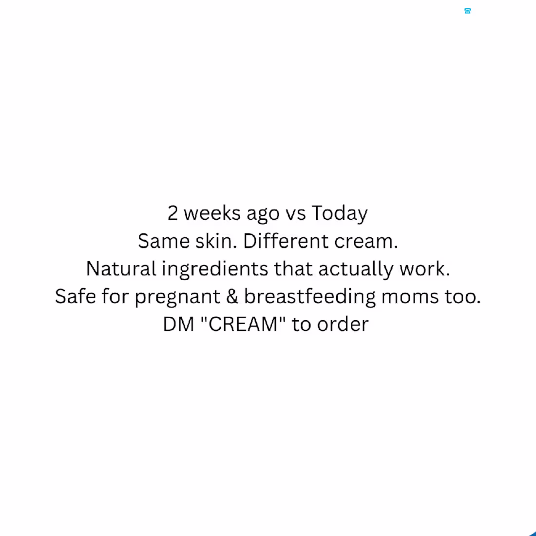 Cover image for Caption post for cream brand