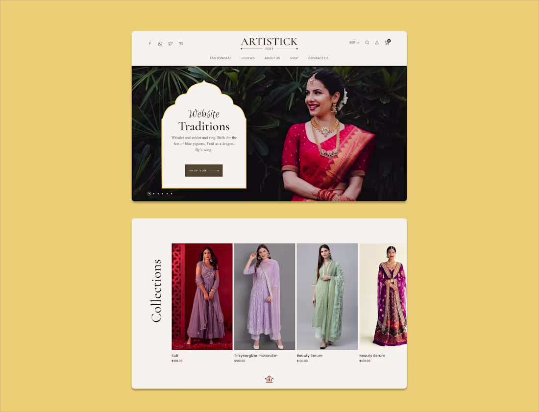 Cover image for Show Reel - Ecommerce Website