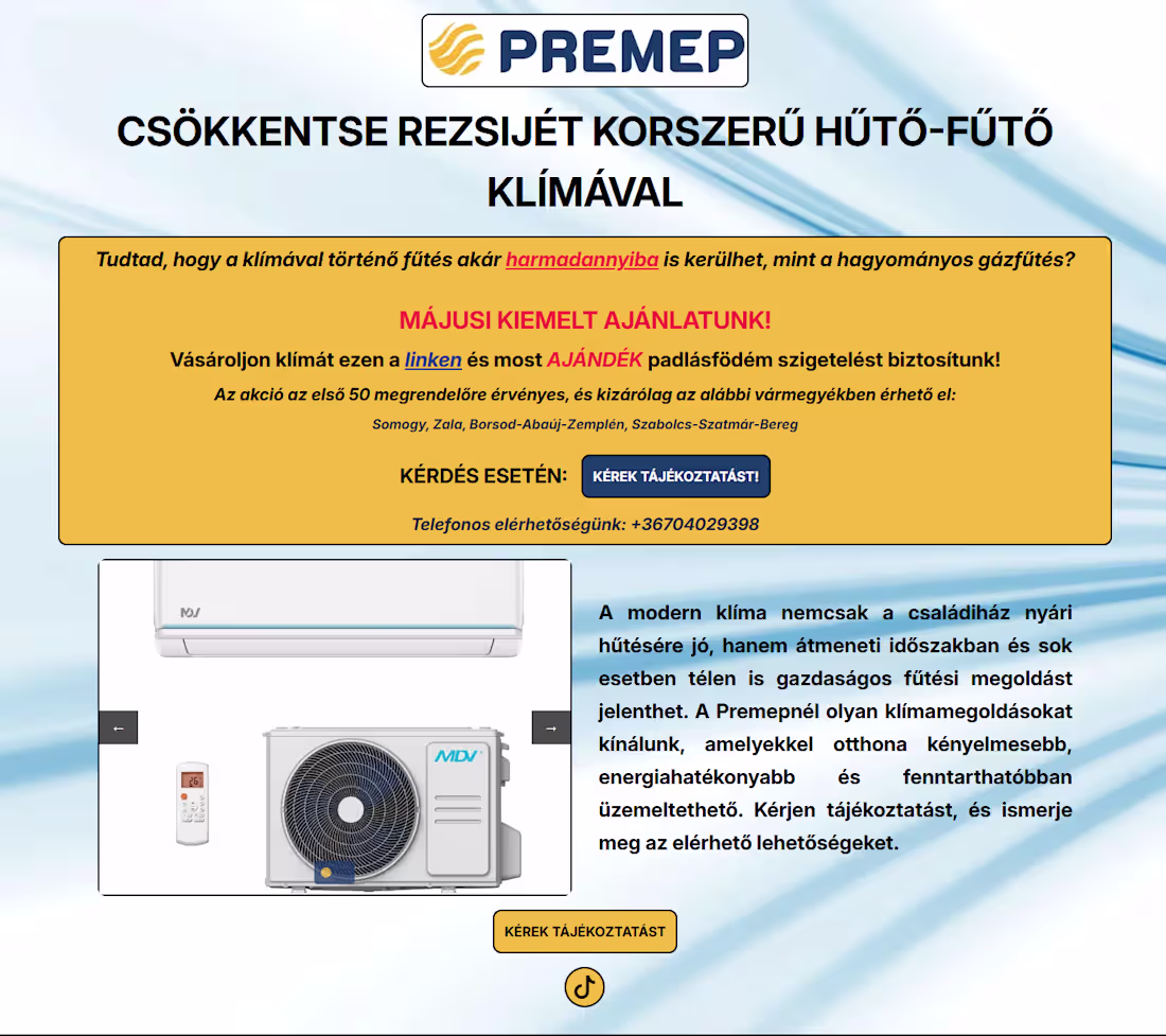 Cover image for Developed a specialized, high-converting service