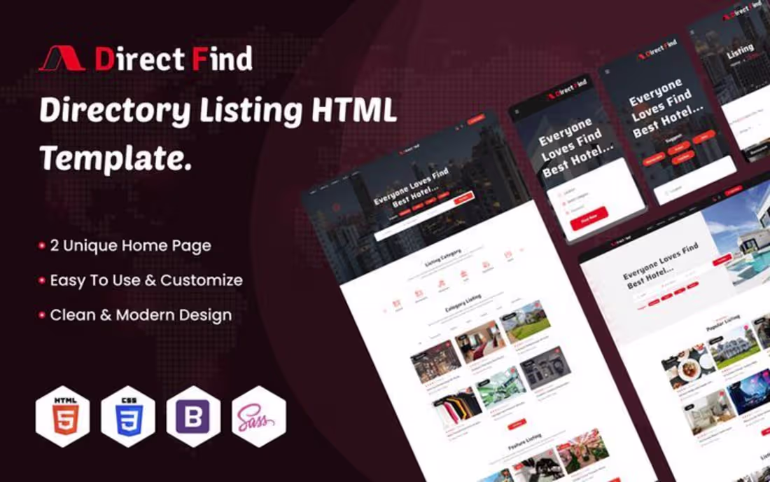 Cover image for Modern Responsive Website Design for Businesses & Brands