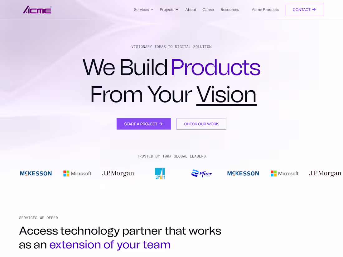 Cover image for Designed this SaaS landing page