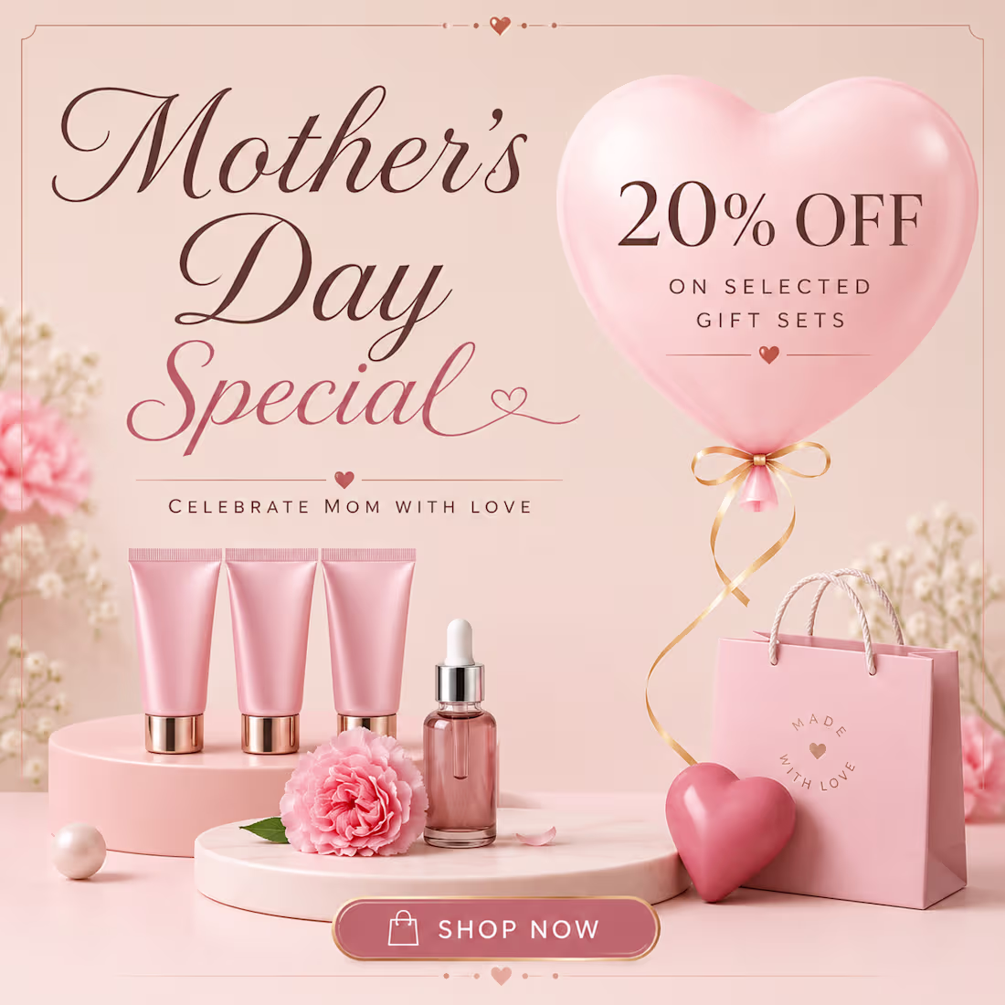 Cover image for Mother’s Day Campaign Visual
A soft