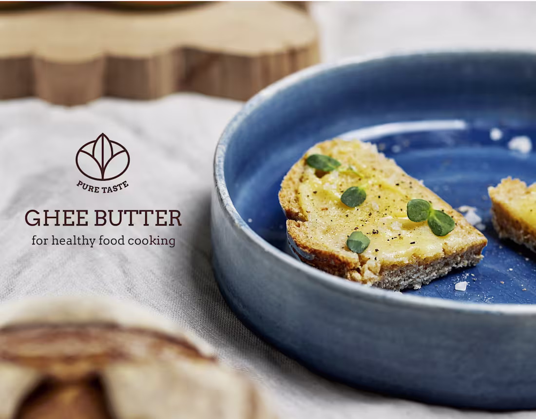 Cover image for Pure Taste – Ghee butter