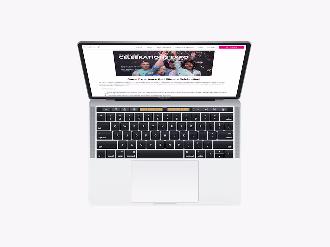 Cover image for Event and ticket sales website