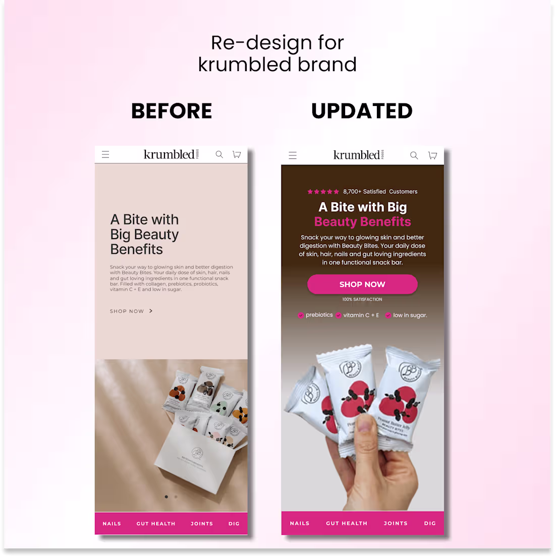 Cover image for Page Re-design