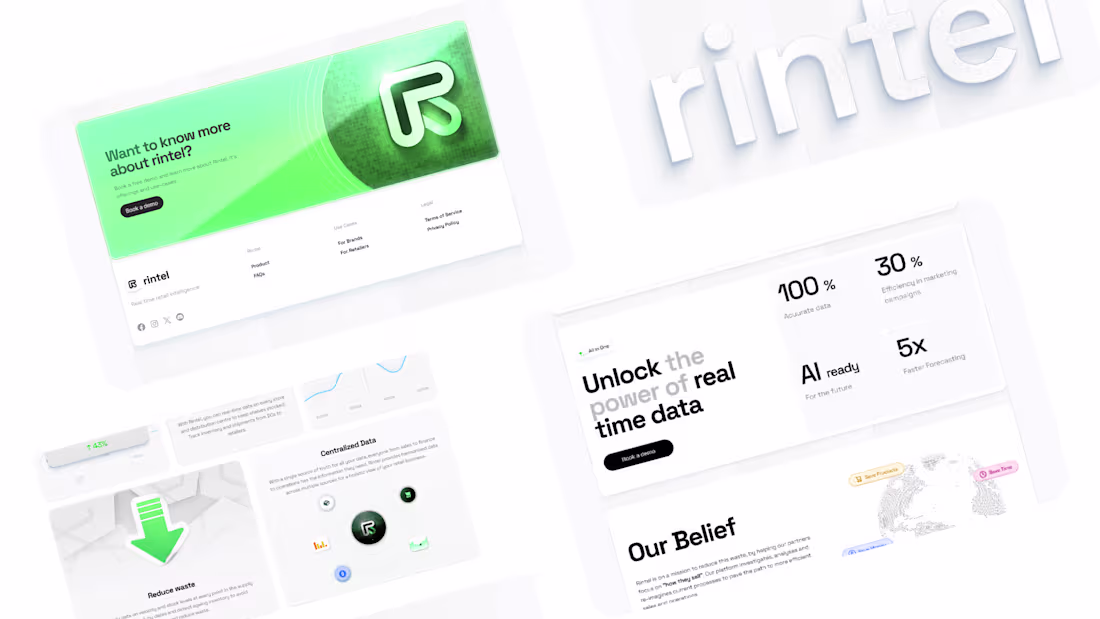 Cover image for Website Design and Development for AI Analytics Tool