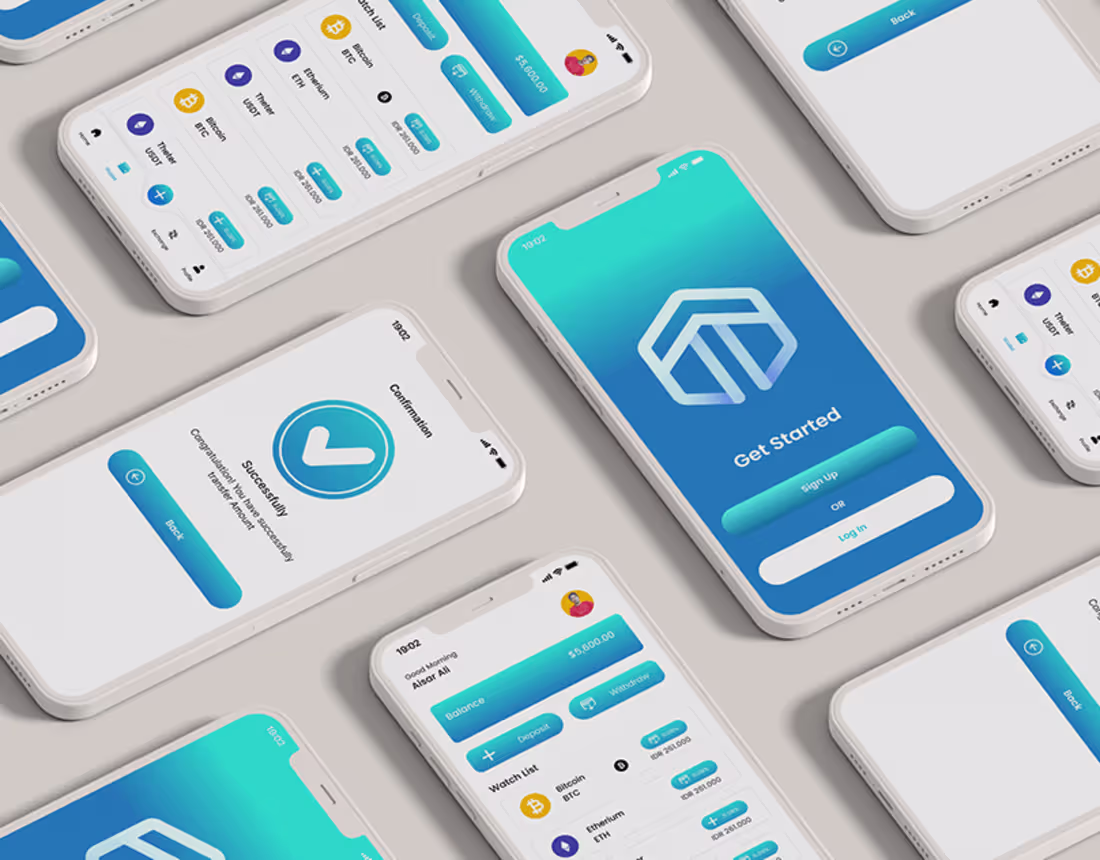 Cover image for Finance / bank Mobile App UXUI Design In Figma:: Behance