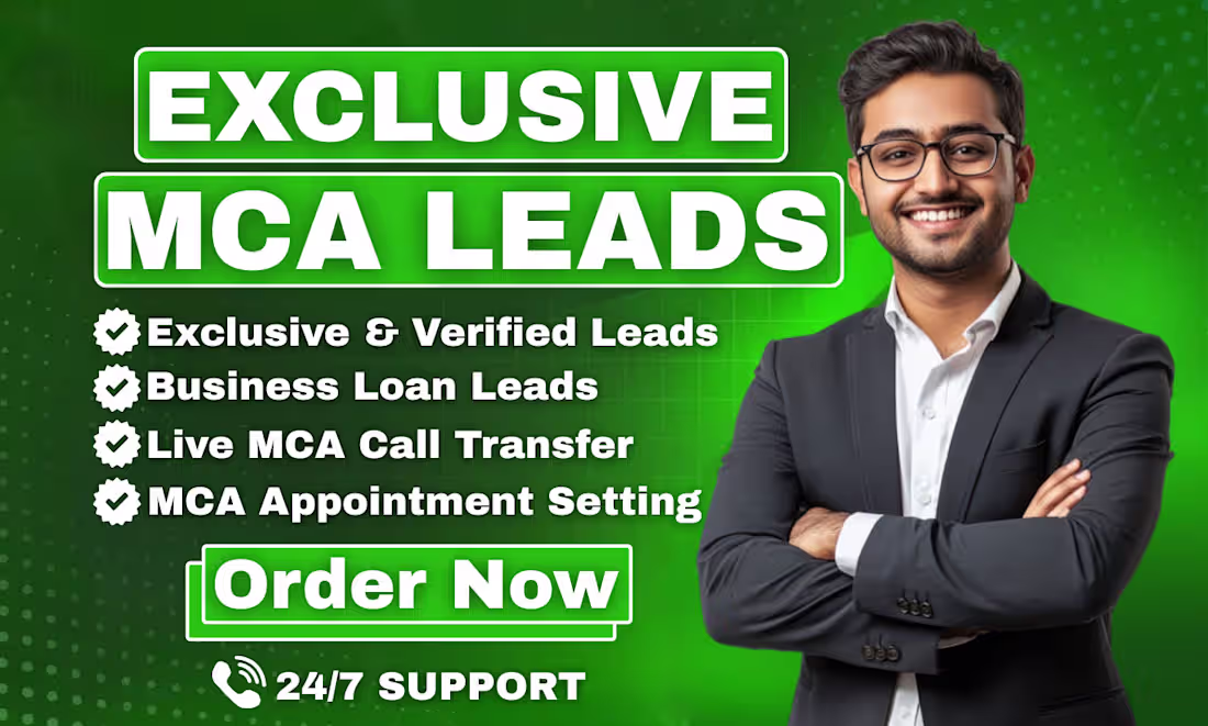 Cover image for I will provide exclusive Mca