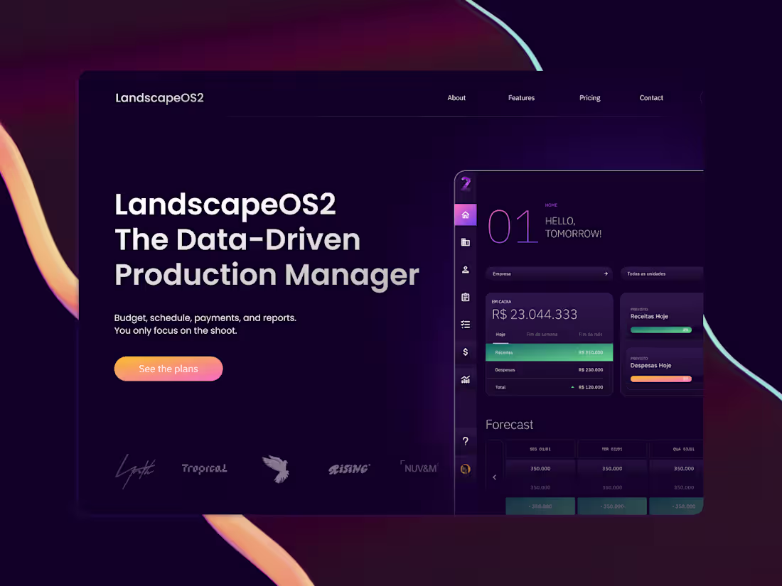 Cover image for LandscapeOS2 is an operating system designed for creative pr...