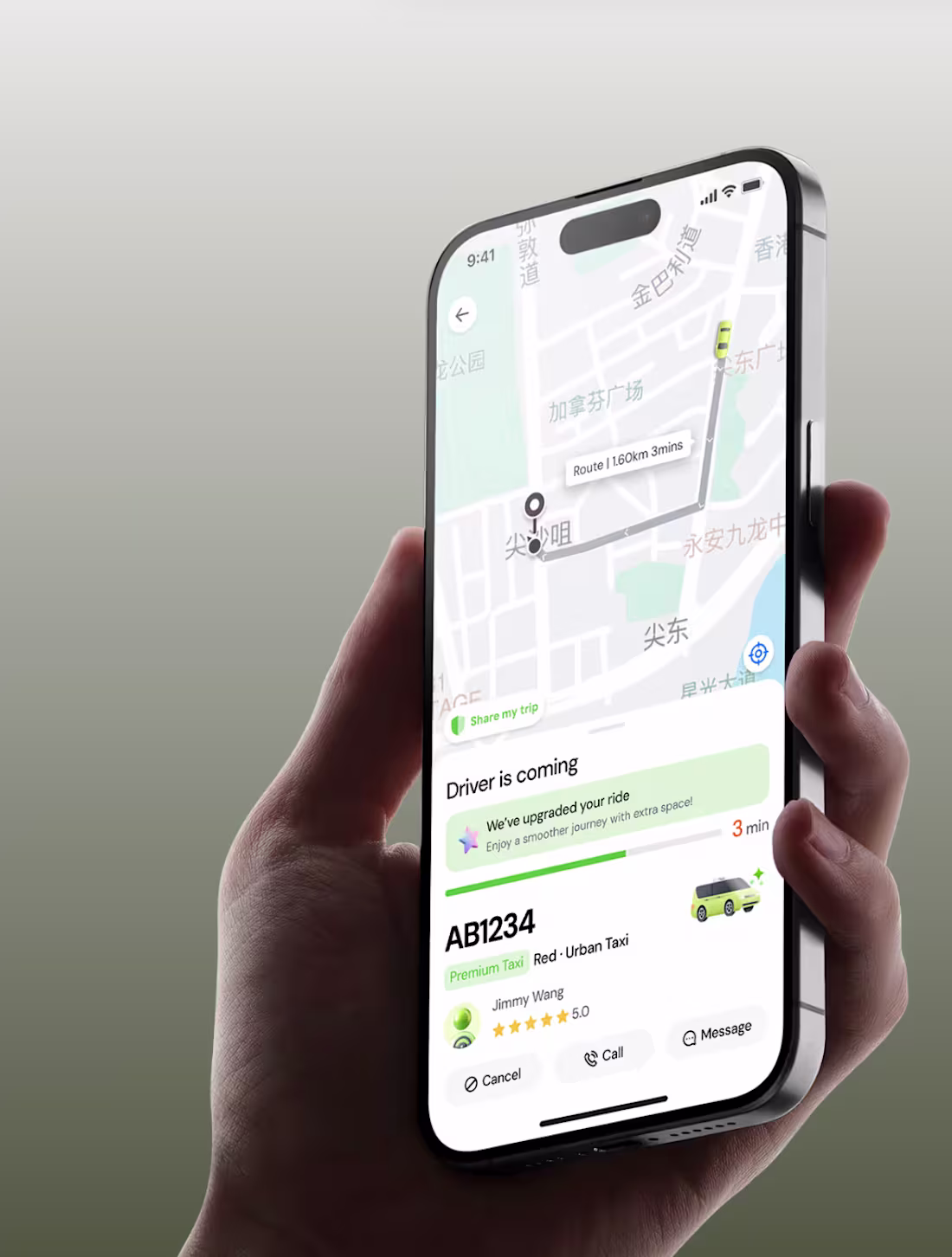 Cover image for Ride hailing app