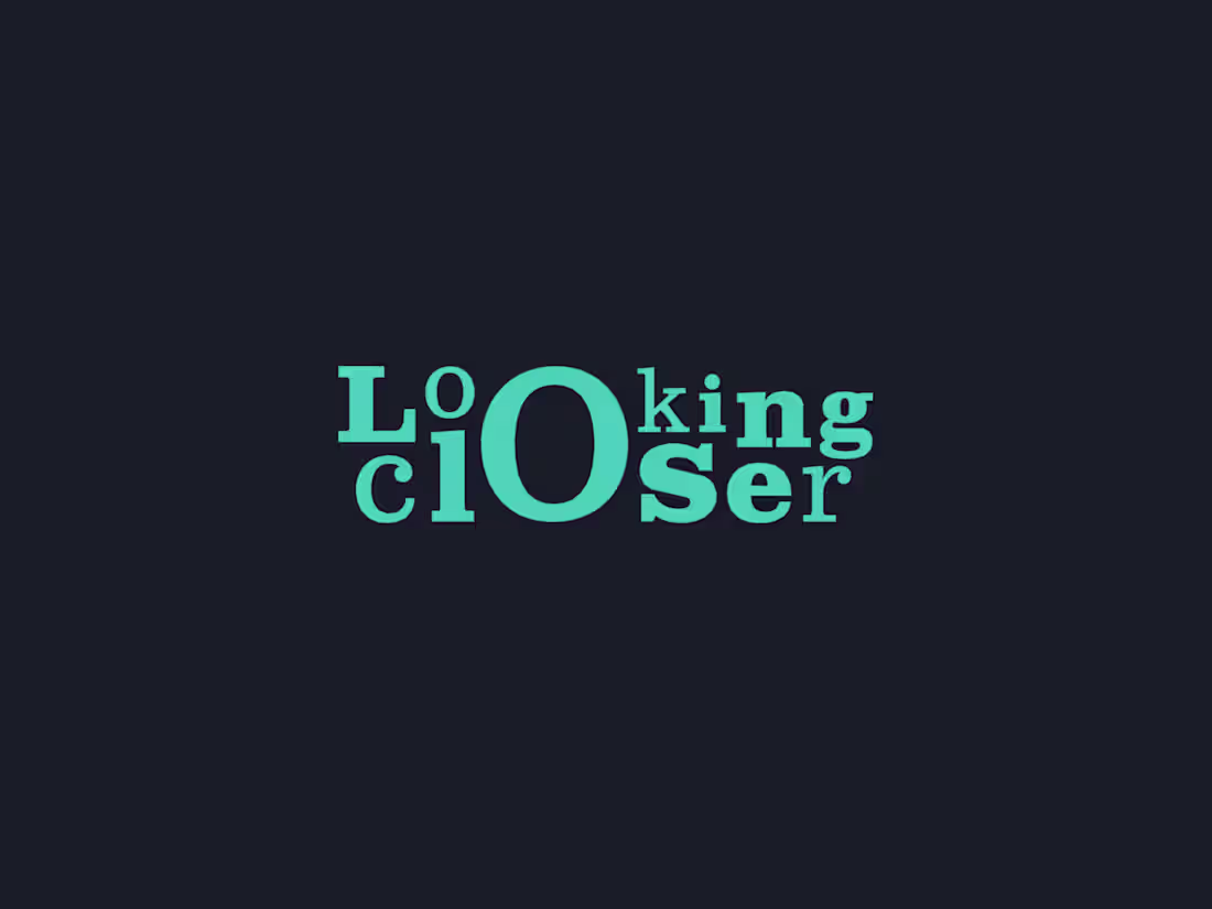Cover image for Looking Closer with Jeffrey Overstreet