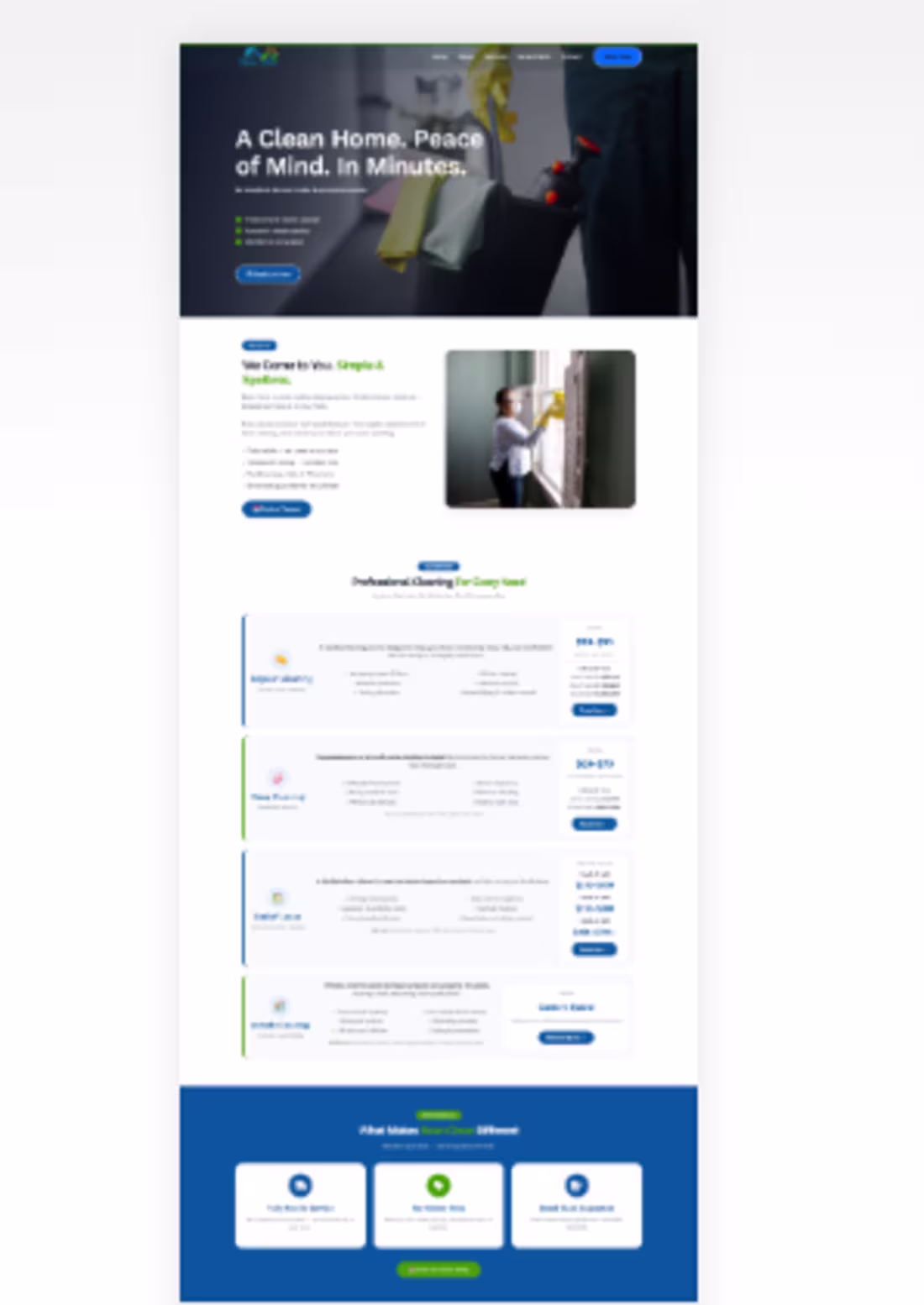 Cover image for Baan Clean Australia Website Design