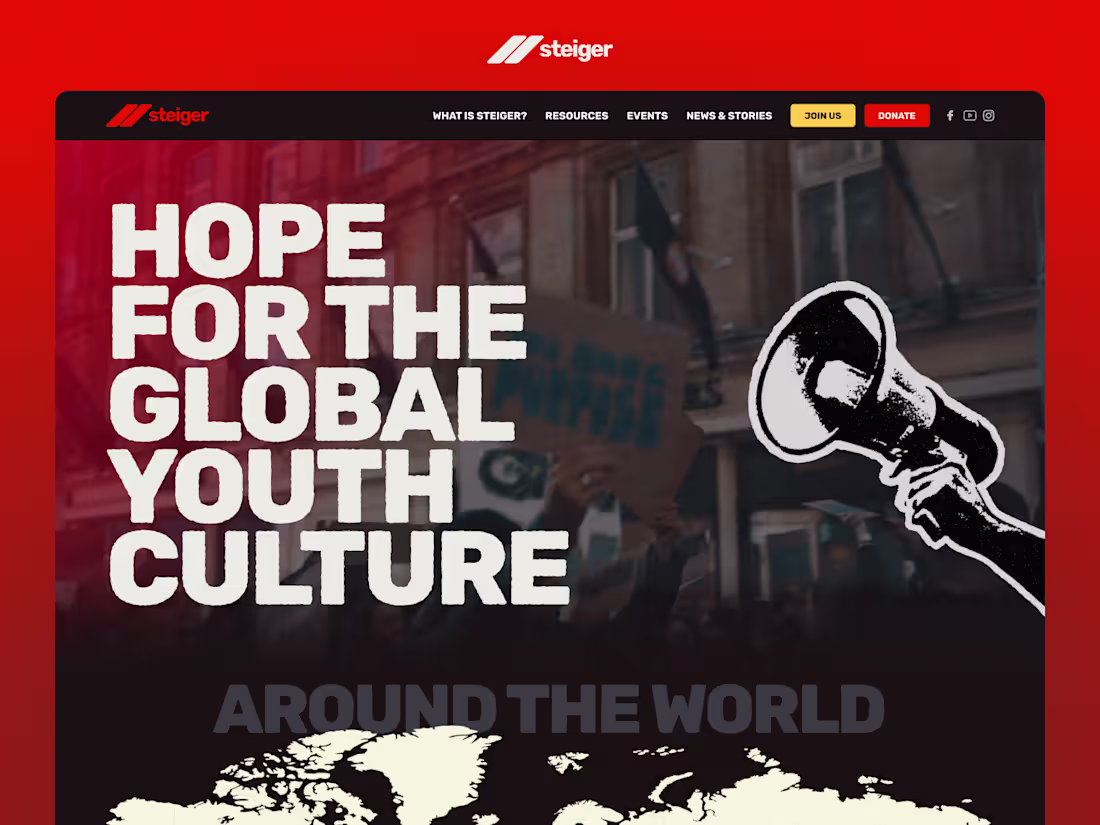 Cover image for Global CMS powered website for