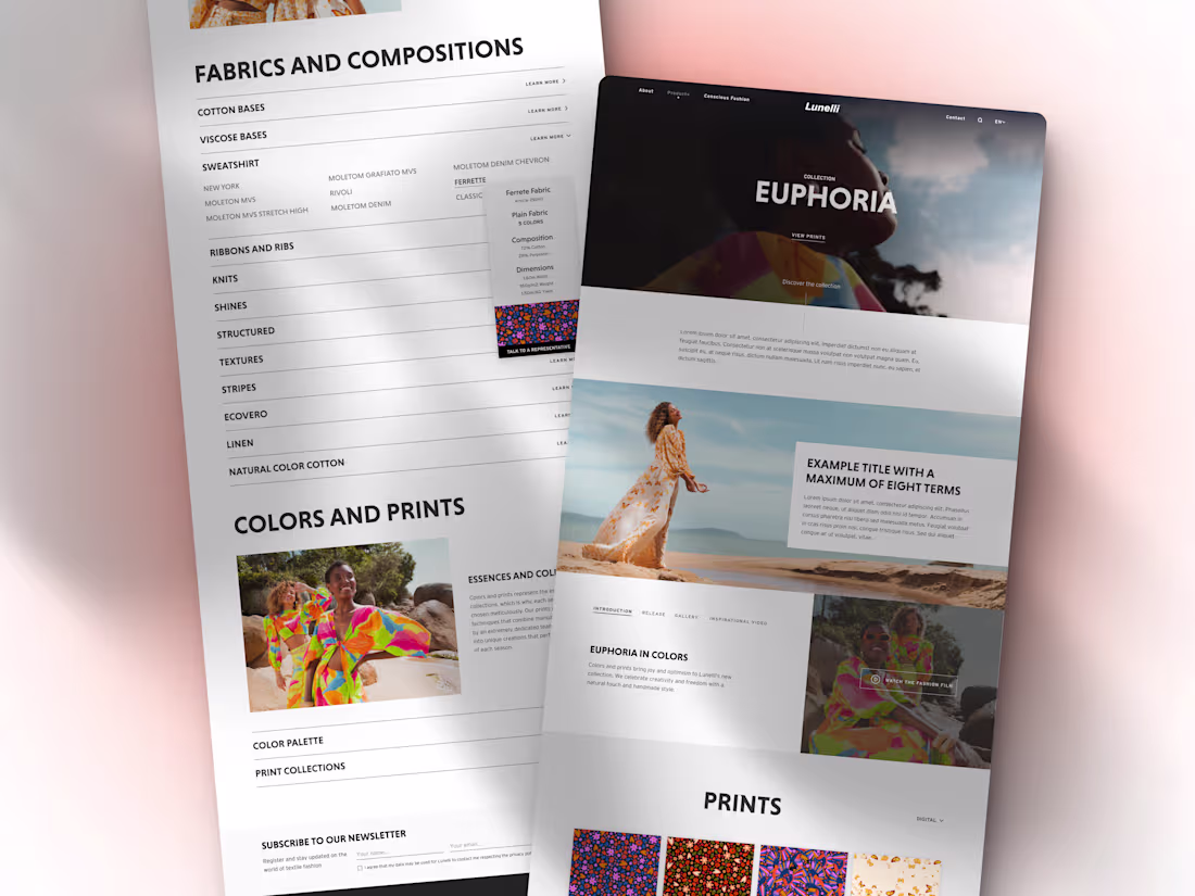 Cover image for Fabric & Weaving Industry Website