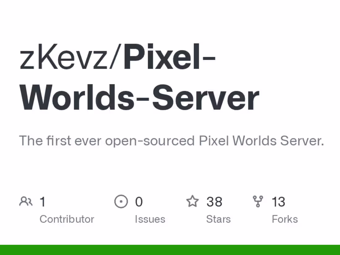 Cover image for Pixel Worlds Server