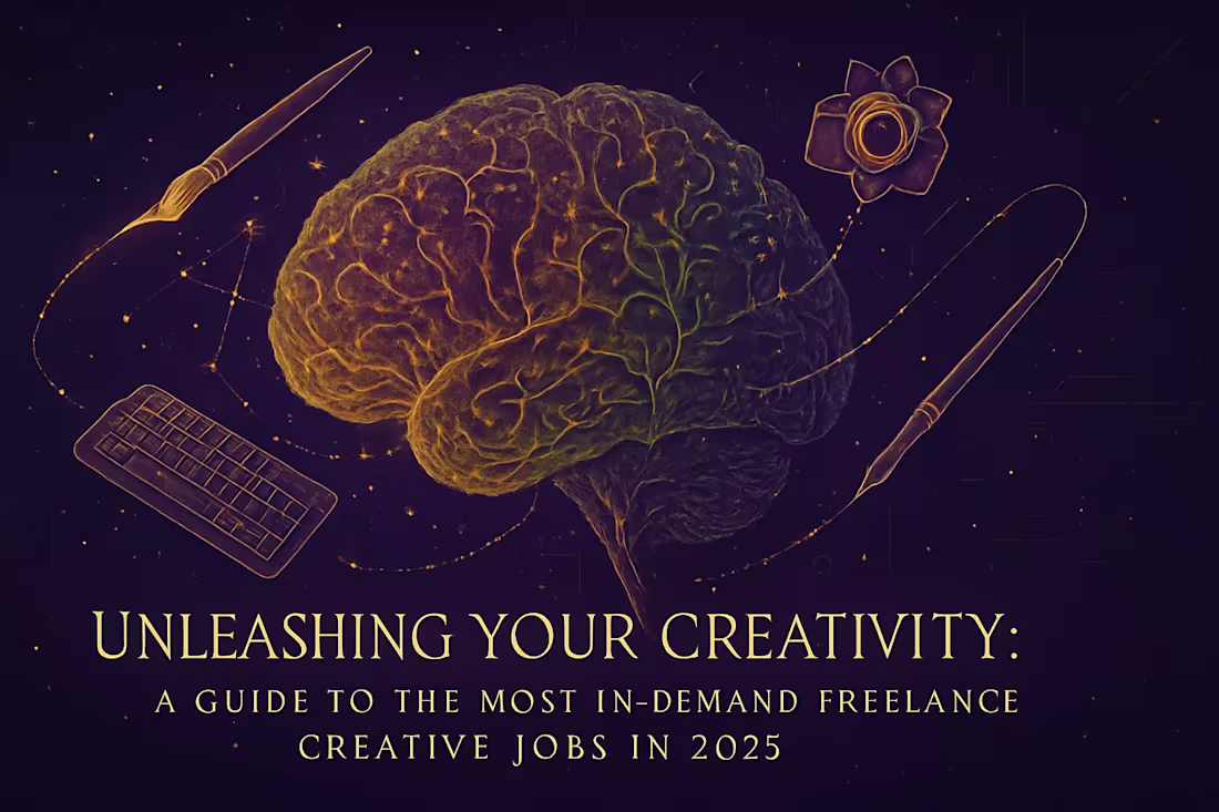 Cover image for Unleashing Your Creativity: A Guide to the Most In-Demand Freelance Creative Jobs in 2025