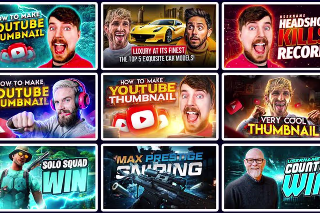 Cover image for YouTube Thumbnail Design