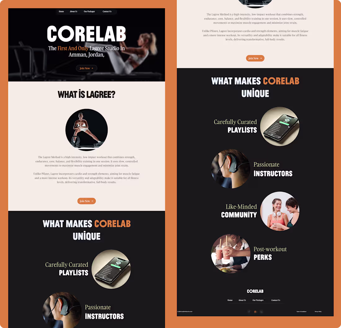 Cover image for CoreLab - Amman's Premier Lagree Fitness Studio