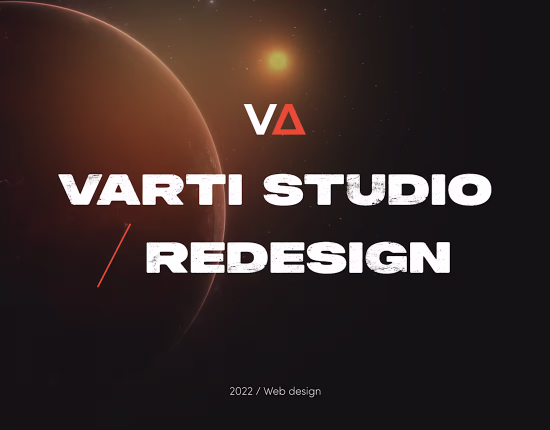 Cover image for Website redesign