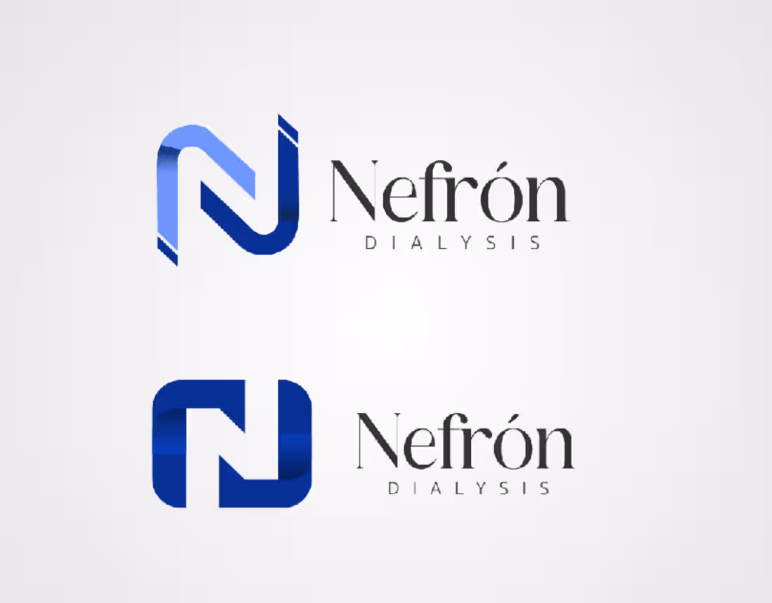 Cover image for NEFRON logo design