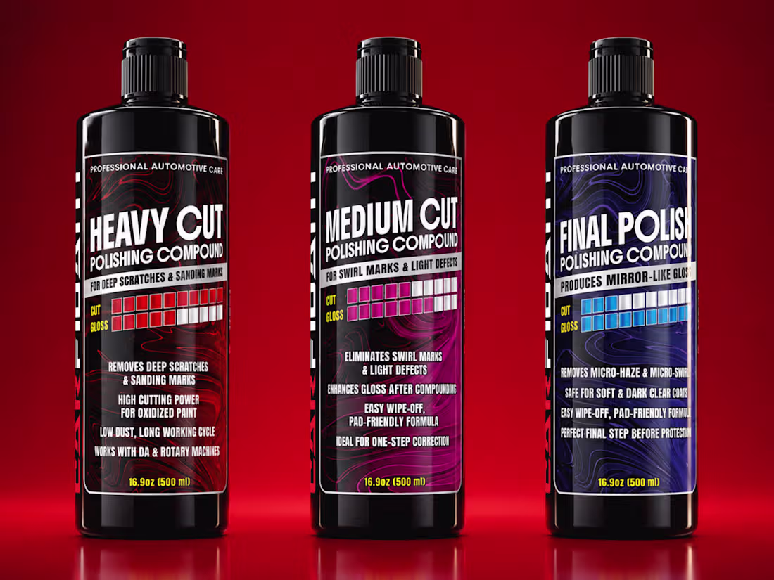 Cover image for 3-step Polishing Kit | Labels Design