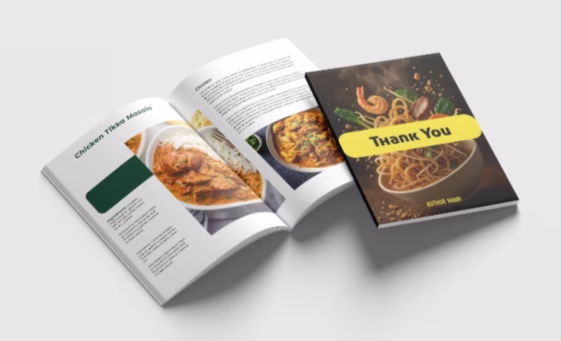 Cover image for Premium Recipe Book & Branding