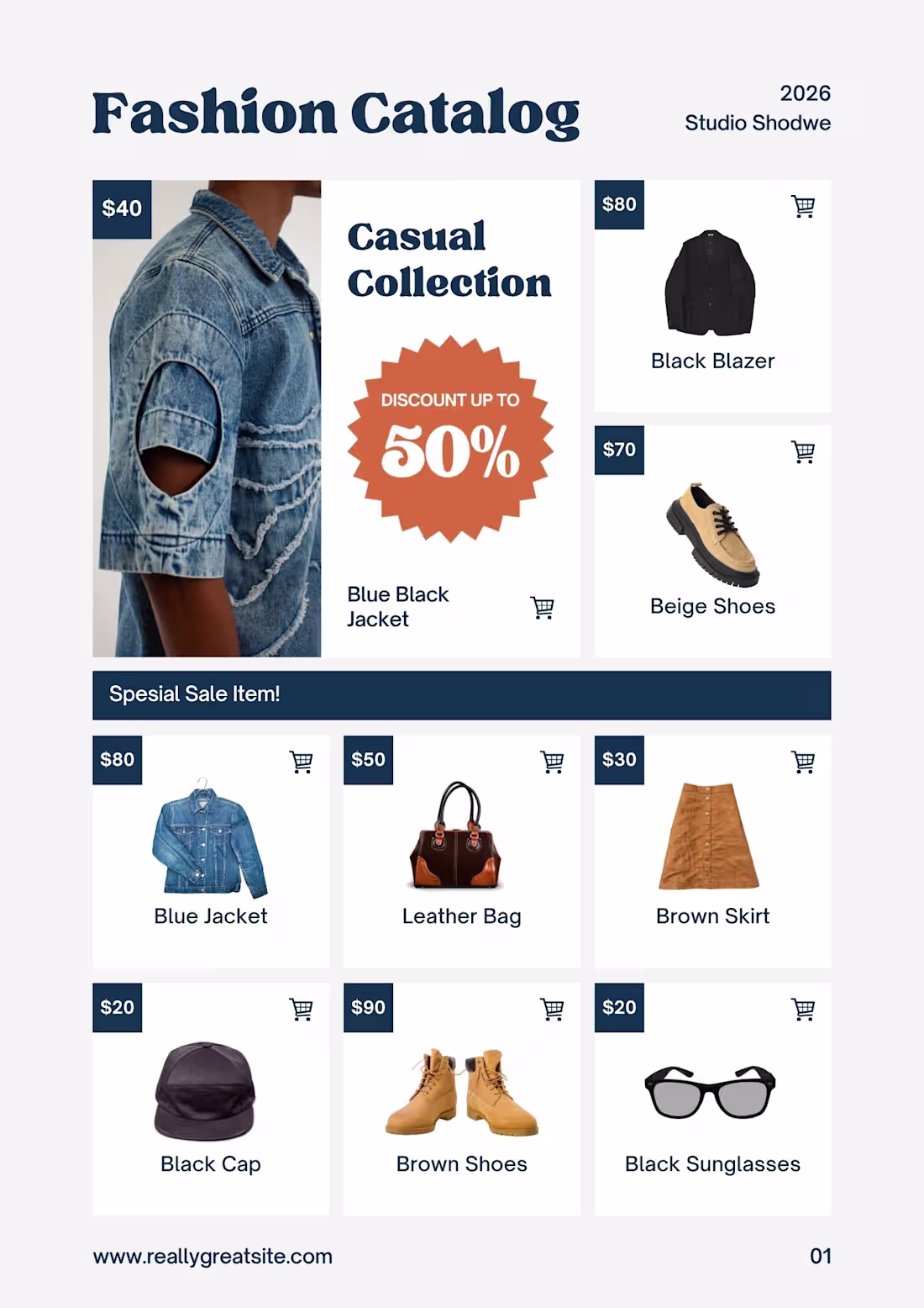 Cover image for Product catalog design