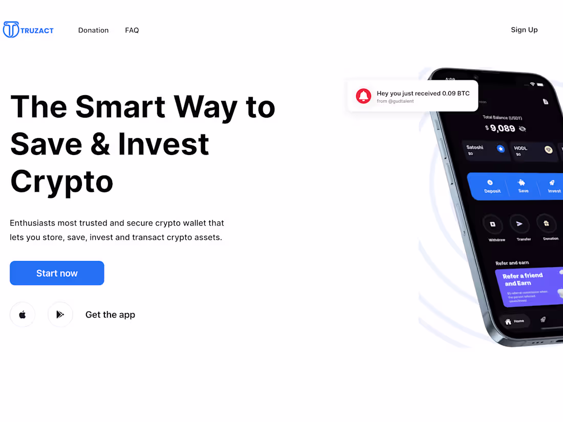 Cover image for Truzact App