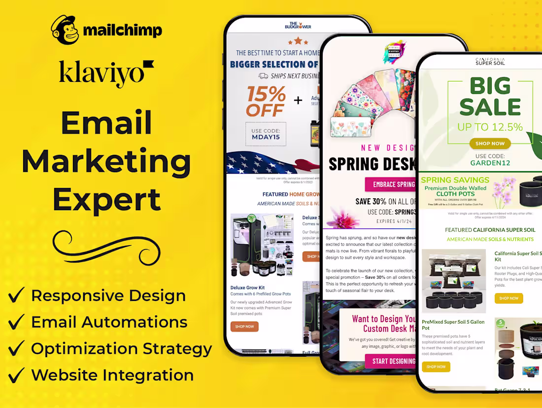 Cover image for Email Marketing Design and Development