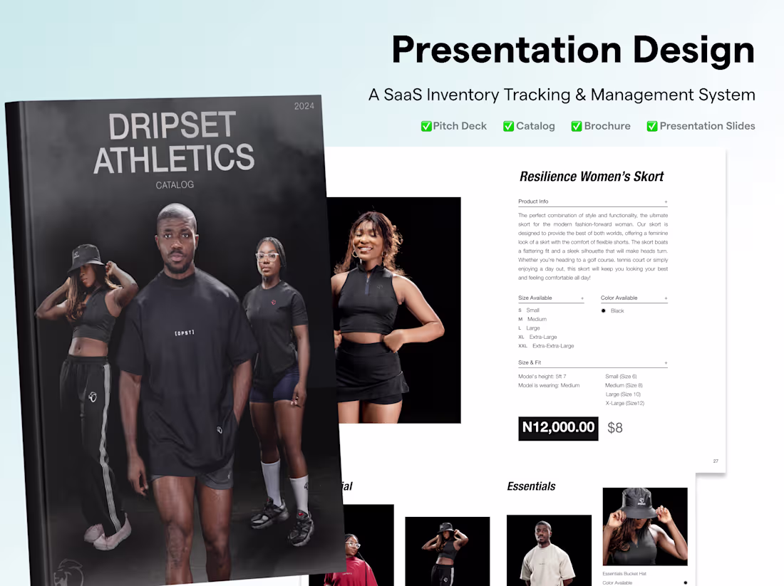 Cover image for Pitch Deck, Presentation & Brochure Designer