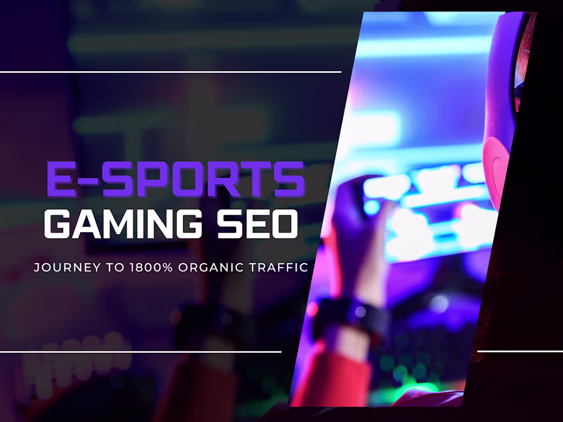 Cover image for Global eSport Betting Platform SEO Optimization