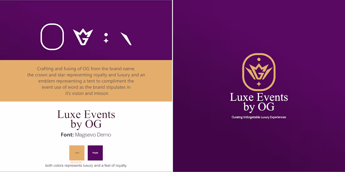 Cover image for Brand identity for an event