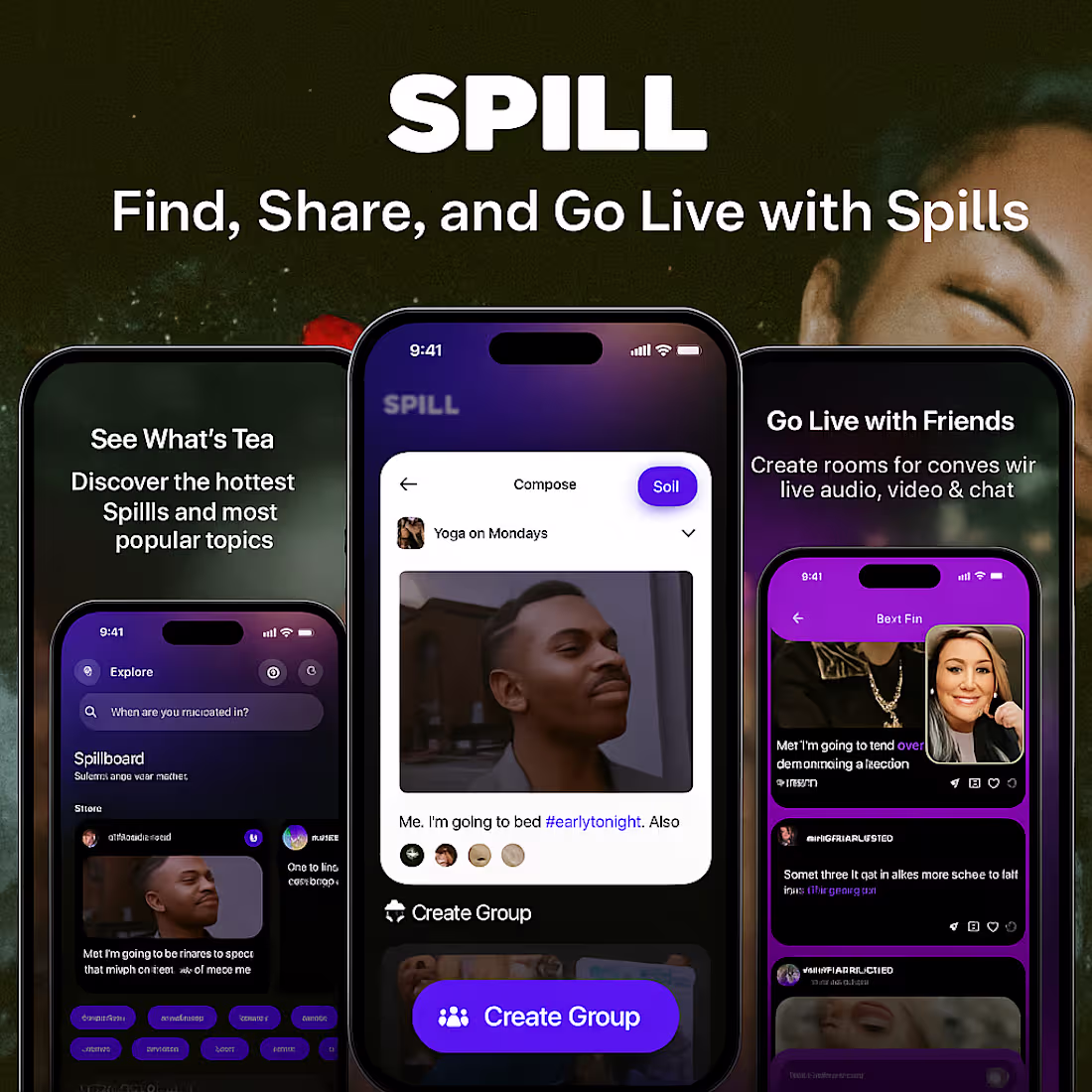 Cover image for Swift| SwiftUI | Spill‑App – Social Media & Community Platform