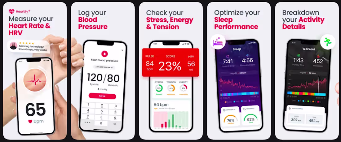Cover image for Heartify: Heart Health Monitor