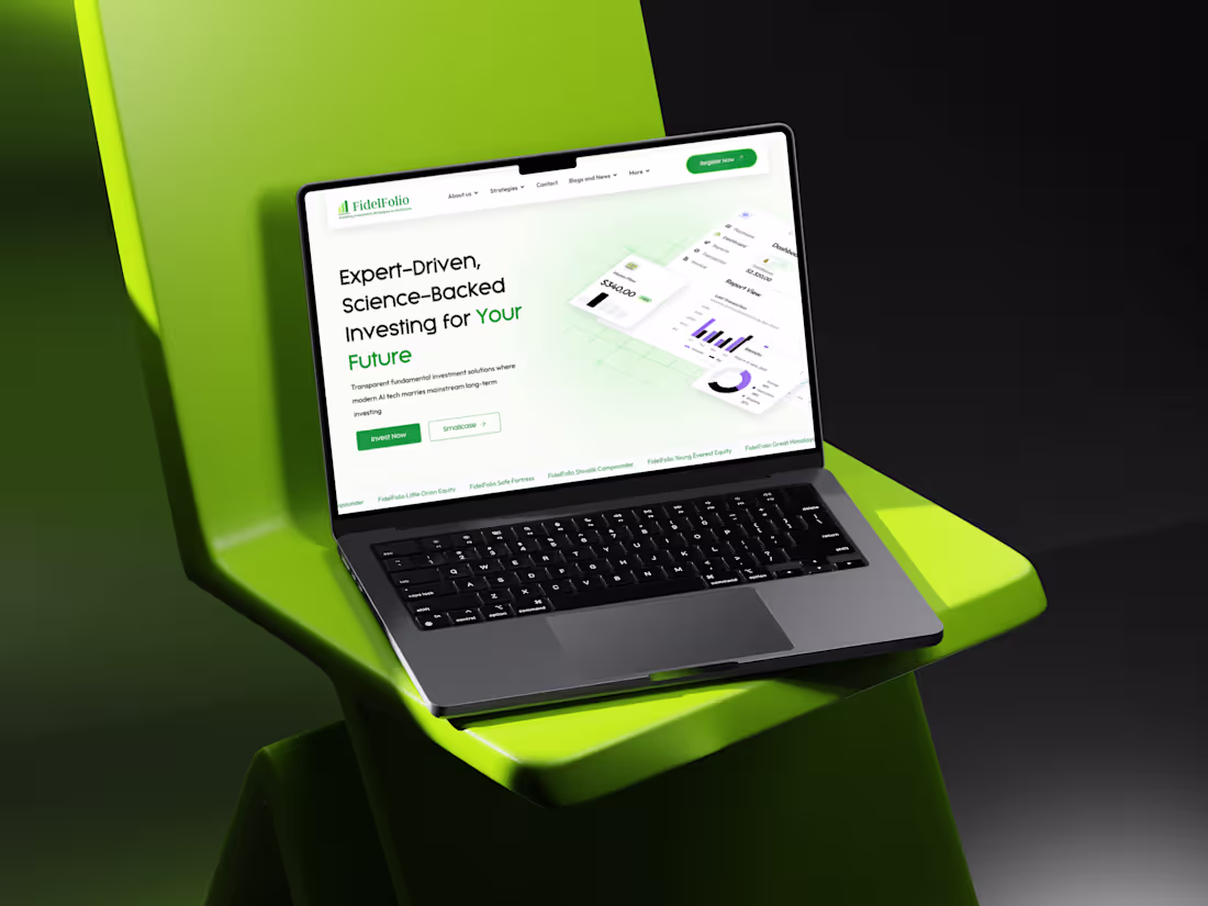 Cover image for Website Design for Investment Firm