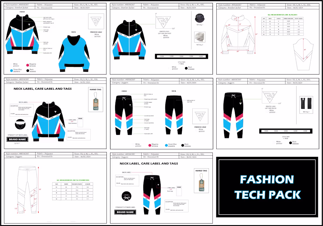 Cover image for DETAILED TECH PACK
